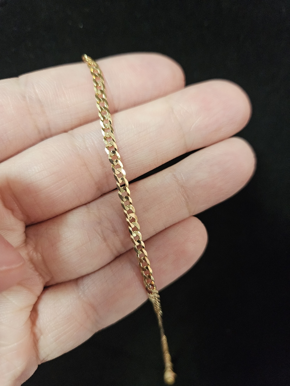Classic Gold Filled Curb Chain Bracelet  Marc Xuping